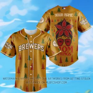 Limited Edition - Milwaukee Brewers - Stranger Things - Mom Thing