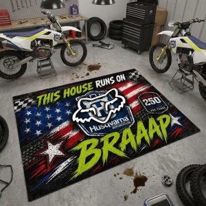 Braap Rug - Husqrvana Racing USA 250th Anniversary