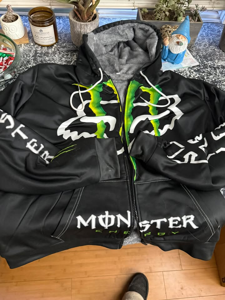 Customer photo · rider-inspired hoodie