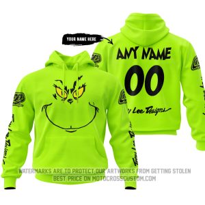 The Grinch x Troy Lee Designs - Neon