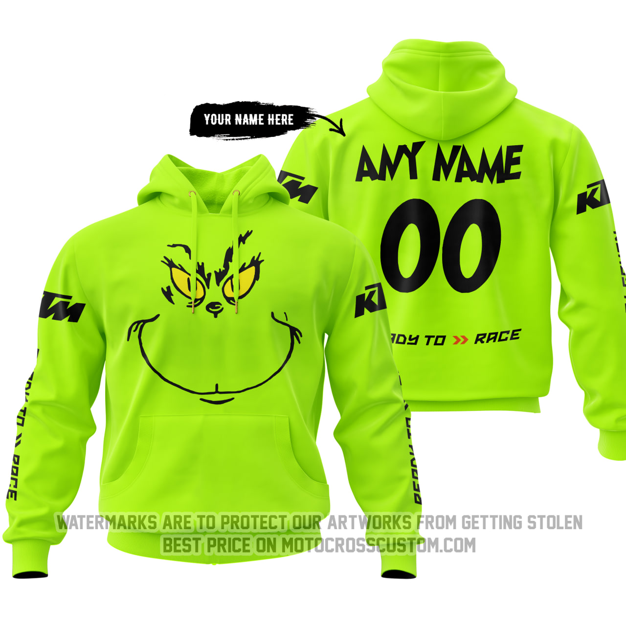 The Grinch x KTM - Neon