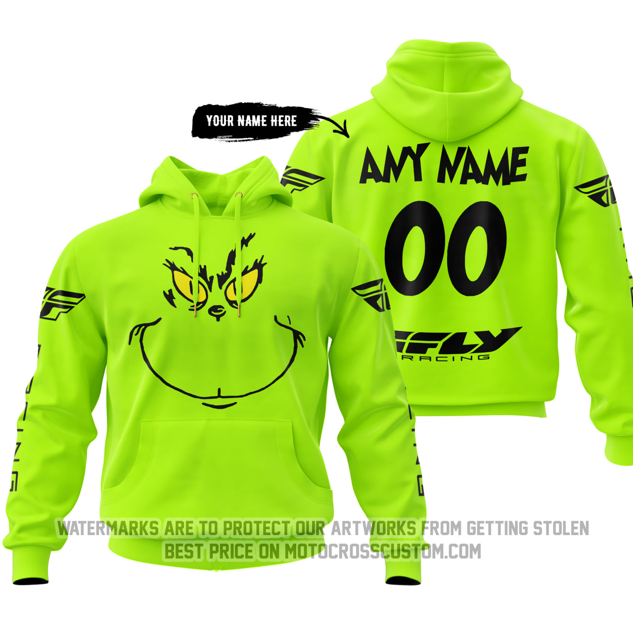 The Grinch x Fly Racing - Neon