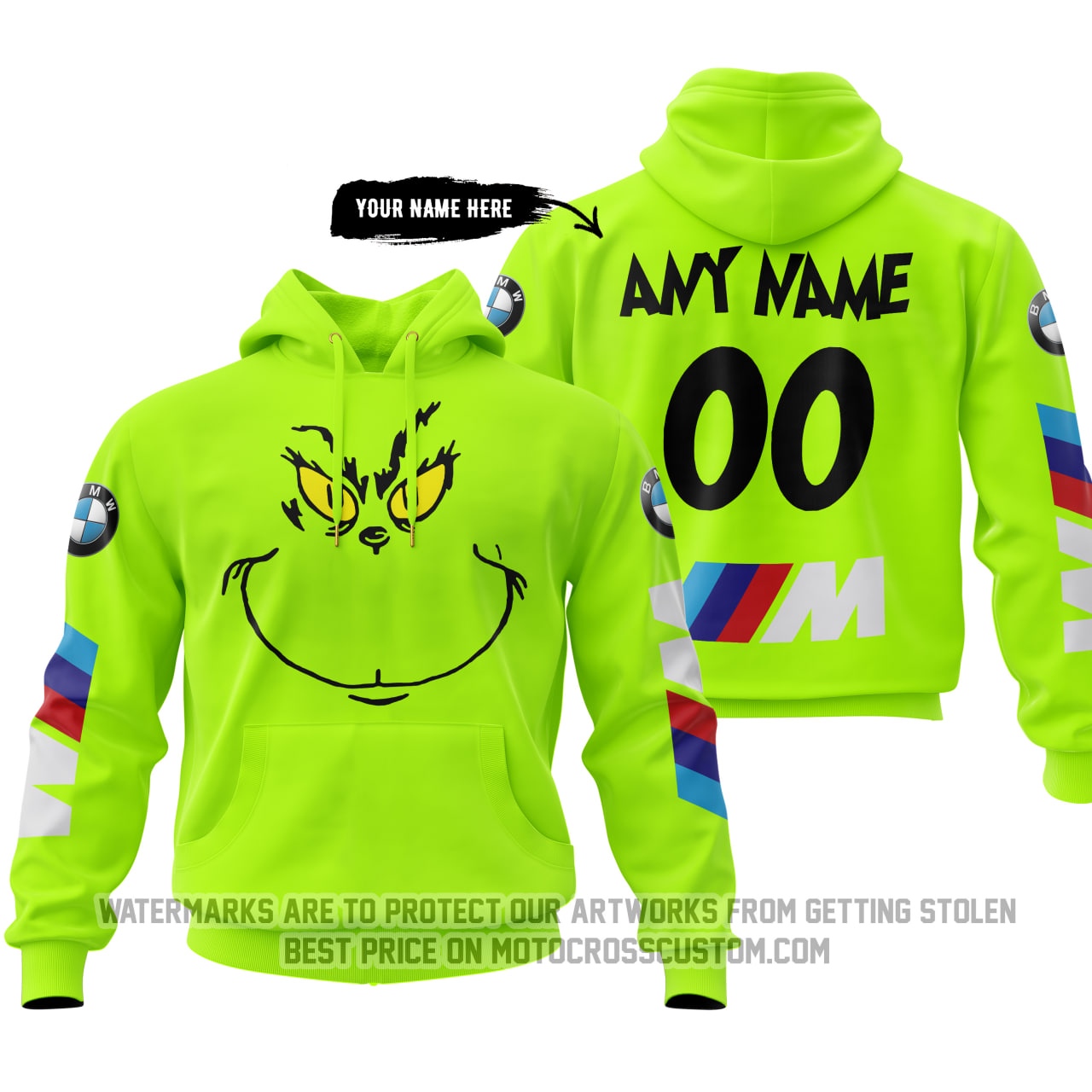The Grinch x BMW - Neon
