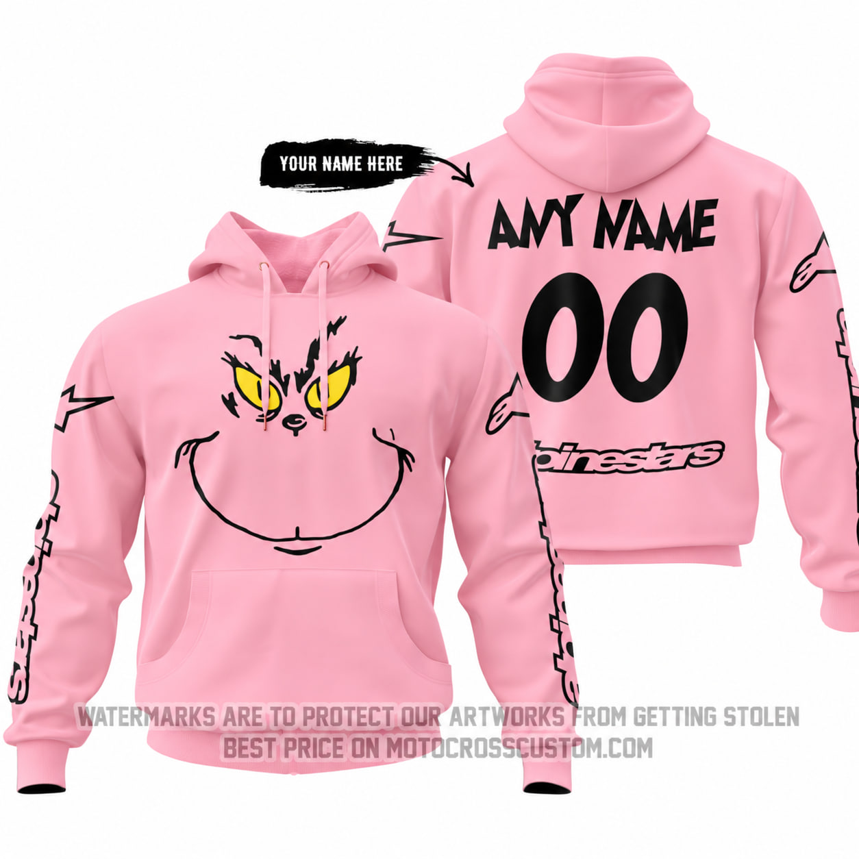 The Grinch x Alpinestars - Pink