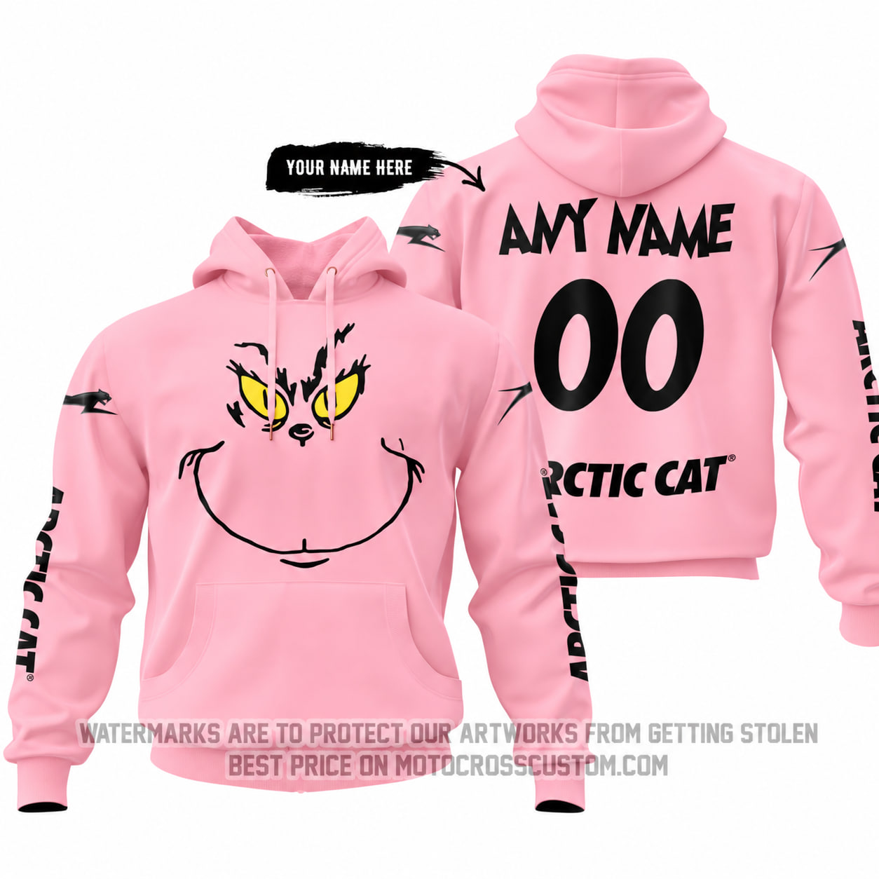 The Grinch x Arctic-Cat - Pink