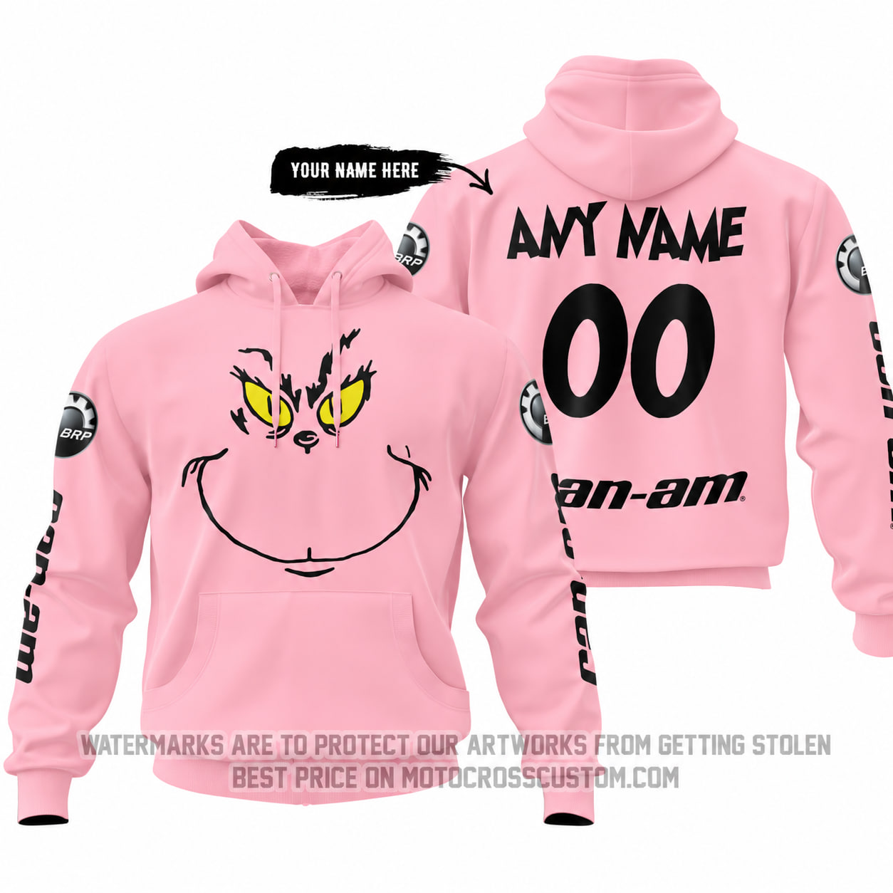 The Grinch x Can-Am - Pink