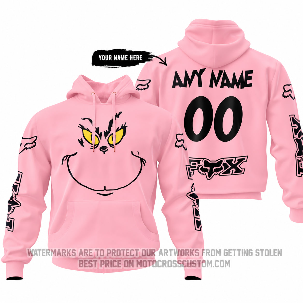 The Grinch x Fox Racing - Pink